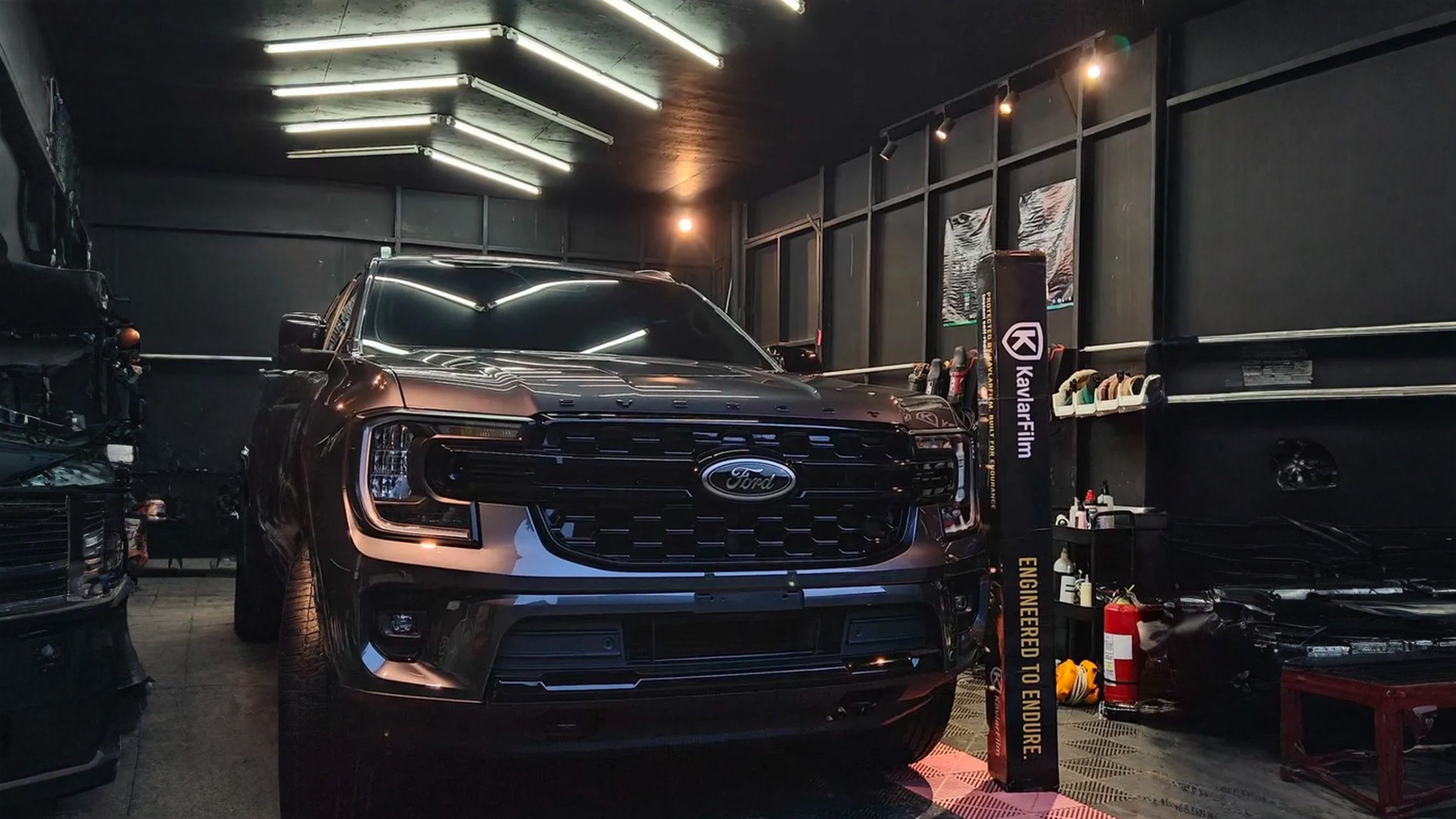 Modern architecture building